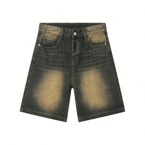 Gran oferta 100% algodón Casual moda hombres Jeans corto diseño personalizado Denim corto para hombre - Product Image 1