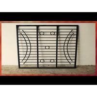 Rejas de Hierro de Alta Calidad para Ventanas Verticales con Apertura Fija, Impermeables, Antirrobo, Diseño Minimalista, 5 Años de Garantía, para Sala de Estar y Exteriores