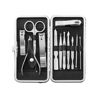 Ensemble de coupe-ongles en acier inoxydable professionnel personnalisé pour l'art des ongles, logo personnalisable