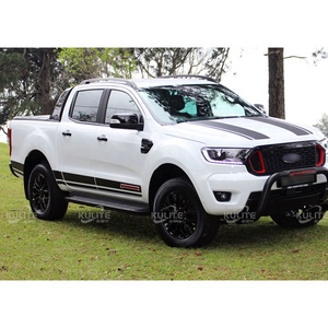 Pickup đồ họa cho Ford Ranger DC 4x4 stormtrak cho tất cả các xe bán tải sọc dán mui xe đề can