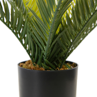 30CM Mini Cycas Palm Kleine Topfpflanze Sago Cycas Bonsai Baum Künstliche Pflanze Innendekoration