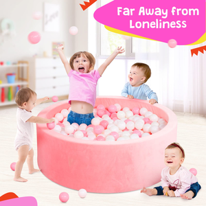 <span class=keywords><strong>Piscine</strong></span> à balles ronde intérieure/extérieure en mousse souple pour enfants et bébés avec balles de compression fosse à balles adaptée aux nourrissons - Product Image 4
