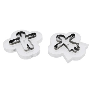 DIY 열쇠 고리 칼 금형 아크릴 기반 레이저 칼 가죽 다이 커팅 금형 - Product Image 2