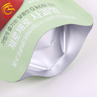 Matte Afwerking Stand-Up Tuit Zakje Gelamineerde Aluminiumfolie Voor Vruchtensap Verbeterde Veiligheidskenmerken
