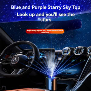 High Quality Portable Mist Fragrance <b>Car</b> <b>Diffuser</b> Colorful Light Smart Essential Oil Nebulizer <b>Car</b> Aroma <b>Diffuser</b> - Product Image 4