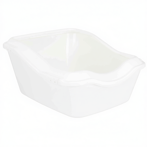 Bandeja Sanitaria para Gatos Cleany, 45 x 29 x 54 cm, Blanca, para Uso en Interiores - Product Image 2