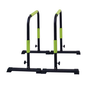 Parallele Orizzontali Regolabili da Interno Portatili in Acciaio, Barra per <span class=keywords><strong>Trazioni</strong></span> e Dip per Fitness a Casa e Uso Esterno - Product Image 1