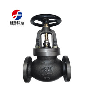 Van cầu JIS 10K 5K gang ci vít xuống biển dừng toàn cầu van đồng mặt bích toàn cầu van - Product Image 5