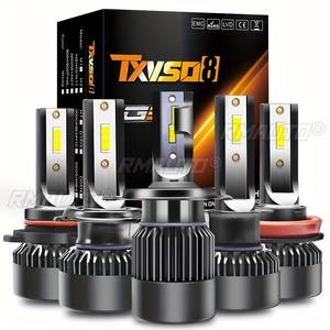 คู่ 120W LED ไฟหน้ารถหลอดไฟ 6000K สีขาวไฟหน้ารถ 20000LM DC 9V-32V LED หลอดไฟอัตโนมัติ IP68 กันน้ำ H7/H11 - Product Image 1