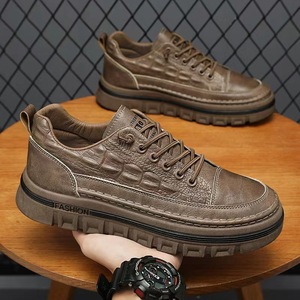 Zapatos de hombre de primavera y otoño, nuevos zapatos transpirables, impermeables y antideslizantes para deportes, ocio y ocio versátiles de moda para hombres - Product Image 5
