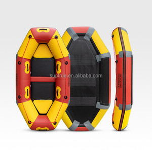 Gommone <span class=keywords><strong>di</strong></span> <span class=keywords><strong>Salvataggio</strong></span> Marino in PVC Gonfiabile, <span class=keywords><strong>Zattera</strong></span> <span class=keywords><strong>di</strong></span> Soccorso per Rafting in Acque Bianche e Pesca, Leggero, Capacità 2 Persone - Product Image 5