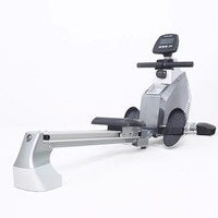 Máquina de Ejercicios Abdominales Plegable de Grado Comercial, Máquina de Remo con Resistencia Magnética para Uso Doméstico y Gimnasio