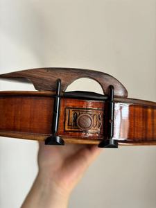 לאקטוס כינור מקצועי איטלקי אשוח לוהט מייפל אחורי צליל מתוק 4/4 אביזרי עץ ורדים בעבודת יד אוברט גשר מחרוזת - Product Image 5