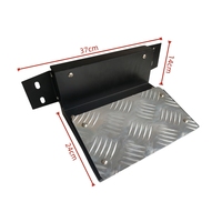 Pédale de console de combat en métal JSJM, accessoires de planche à roulettes pour machine de jeu d'arcade de simulation de tir