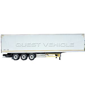 Semirremolque de furgoneta de refrigeración para refrigerador de <span class=keywords><strong>3</strong></span> <span class=keywords><strong>ejes</strong></span> utilizado para transporte de carne, frutas, verduras, semirremolque refrigerado - Product Image 1