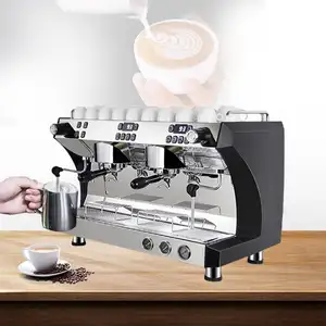 Machines Semi-Automatische Restaurant Expres Cafea Espresso Comercial Druk Barista Mode Koffiemachine