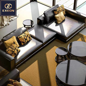 Dealer Interior Full House design di <span class=keywords><strong>mobili</strong></span> in velluto Villa di lusso <span class=keywords><strong>mobili</strong></span> per personalizzare la casa soggiorno divano divano Set - Product Image 4
