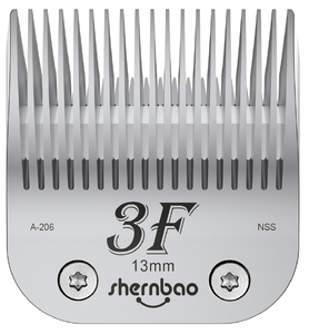 ใบมีดตัดขนสุนัขระดับมืออาชีพ 7F รุ่น A สำหรับสุนัข ยี่ห้อ <span class=keywords><strong>Shernbao</strong></span> ผลิตจากวัสดุสแตนเลส 440C - Product Image 5