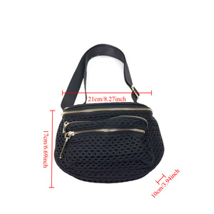 Fashionable Mesh Crossbody Bag Large capacity Retro Simple Single Shoulder bags Handbag for women Messenger Bag Women's Tote Bag - Product Image 5