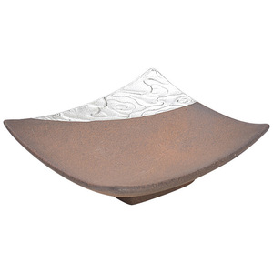 Retro Ceramic Coaster Irregular Shape <b>Silver</b> Painted Auspicious Cloud <b>Tea</b> Saucer For Kung Fu <b>Tea</b> <b>Set</b> Heat Insulation Pad - Product Image 5