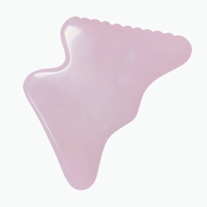 เครื่องมือกัวซาแบบกำหนดเอง  นวดหน้าลดเลือนริ้วรอย  ทำจากโรสควอตซ์ - Product Image 6