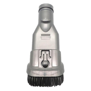 Cabezal de cepillo 2 en 1, boquilla gris plateada para aspiradora, accesorio de limpieza del hogar - Product Image 4