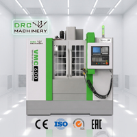 Centre d'usinage vertical VMC600, fraiseuse CNC 3 axes, déplacement 500x350x450mm, BT40, 8000 tr/min, ATC 16 outils pour moules et pièces automobiles