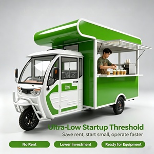 Chariot de restauration mobile avec équipement de cuisine professionnel <span class=keywords><strong>pour</strong></span> la restauration en plein air et les ventes - Product Image 2