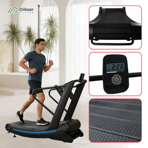 Cinta de Correr Curva Profesional para Entrenamiento de Velocidad, Sin Motor, para Gimnasio y <span class=keywords><strong>Crossfit</strong></span> - Product Image 1