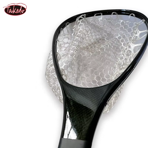 TAKEDO TK23902 Offre Spéciale remplacement <span class=keywords><strong>carpe</strong></span> mouche filet de pêche épuisette de pêche poignée en <span class=keywords><strong>carbone</strong></span> caoutchouc pêche truite filets - Product Image 4