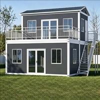 Maison conteneur préfabriquée extensible de luxe de marque ZF, ADU moderne, logement multi-générationnel, maison mobile intégrée 2-3 chambres