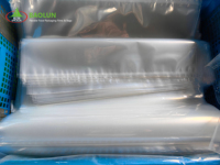 Sac sous vide co-extrudé transparent OEM avec valve pour aliments pour animaux de compagnie et fermentation d'aliments pour animaux