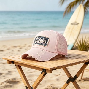 Gorra de béisbol clásica de malla transpirable para hombre, protección solar para viajes al aire libre, gorras de malla tipo trucker - Product Image 3
