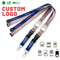 Décapsuleur de bouteille de bière personnalisé avec logo, cordon en polyester sublimé avec boucle métallique pour promotion d'événements de bar, souvenir