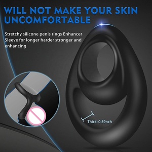 Nam Quan Hệ Tình Dục Đồ Chơi Chậm Trễ Xuất Tinh Kiểm Soát Silicone Cockrings Dương Vật Vòng Vòng Gà Cho Nam Giới - Product Image 5