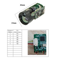 Viseur Laser Télémètre Module Oculaire TTL 2000 Mètre Laser Télémètre Module Capteur Longue Distance
