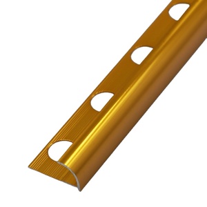 ขอบกระเบื้องอะลูมิเนียมอัลลอยด์ขัดเงา ดีไซน์ทันสมัย สำหรับพื้นและผนัง ทนทาน กันน้ำ เป็นมิตรกับสิ่งแวดล้อม ได้รับการรับรองมาตรฐาน CE - Product Image 5