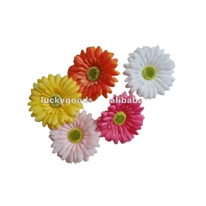 Di alta qualità di seta gerbera fiore teste, fiore artificiale teste - Product Image 1