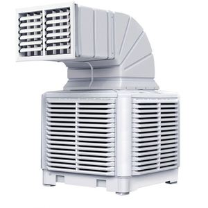 Refroidisseur d'air électrique portable avec fonction glace, contrôle mécanique à 3 vitesses, <span class=keywords><strong>1100W</strong></span>, pour la maison, l'extérieur, le garage, le camping-car et l'hôtel (États-Unis) - Product Image 3