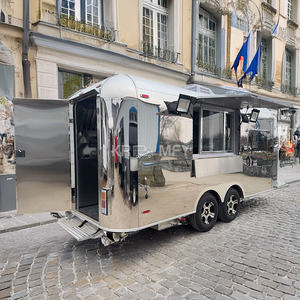 Carrito de Comida Móvil para Servicio Rápido de Snacks, Helados, Papas Fritas, Catering, Concesiones, BBQ y Hot Dogs - Product Image 4