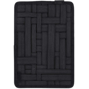 Sac de rangement pliable moderne et portable en tissu nylon et élastique pour accessoires électroniques, outils de téléphone et pinceaux de maquillage - Product Image 2