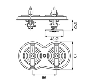 Motor kühlmittel thermostat 4223.75D Für SCANIA BorgWarner (<span class=keywords><strong>Wahler</strong></span>) - 1431979, 2.160.75, TX3375D - Product Image 5