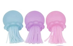 Juguetes Antiestrés de EVA con Purpurina Surtida, para Niños de 8 a 13 Años, Unisex, con Forma de Medusa, Monstruo, Taza de Té Boba y Corazones - Product Image 4