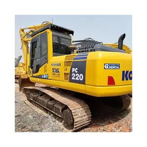 Used Komatsu Excavators PC220-8 Cheap Price in Good Condition 22 ton Second Hand Hydraulic Crawler Earth Moving Digger for Sale