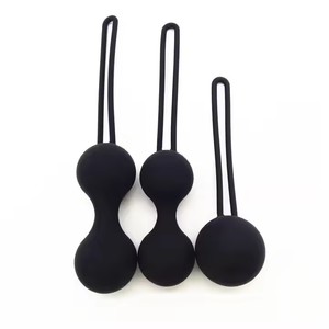 Boules de Kegel vaginales en silicone premium imperméables Ben Wa, ensemble de 3 pièces pour femmes débutantes - Product Image 5