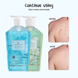 Gel de Ducha Perfumado Floral al por Mayor de 800 ml, Gel de Ducha Hidratante con Control de Grasa, Blanqueador e Iluminador, Fragancia Duradera - Product Image 1