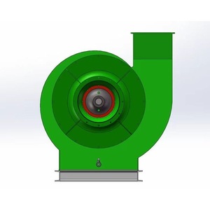 Ventilateur axial BACH 16 pouces, pales en alliage d'aluminium, 2900 tr/min, roulement à billes, ventilateur industriel électrique, fabrication allemande - Product Image 4