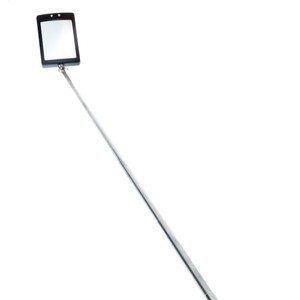 Car Inspection Mirror 300mm 650mm Extendable Retractable Alloy Steel <b>Mechanical</b> Repair <b>Tool</b> - Product Image 3