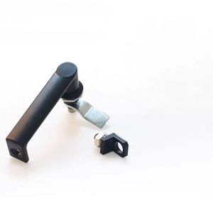 Maniglia a quattro giri L chiusure <span class=keywords><strong>lucchetto</strong></span> nero serratura maniglia <span class=keywords><strong>per</strong></span> interruttore <span class=keywords><strong>porta</strong></span> dell'armadio - Product Image 1