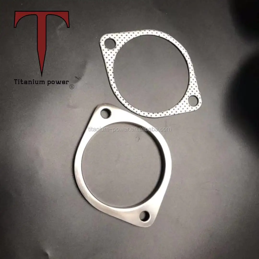 High pressure gr2 titanium exhaust flange for car exhaust pipe